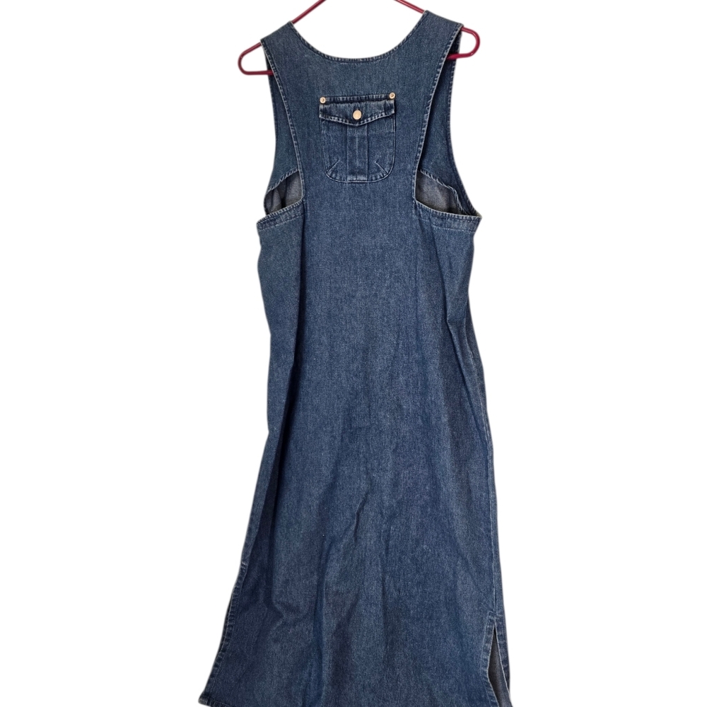 Casey & Max Denim Maxi Dress Sze Medium - Picture 3 of 9